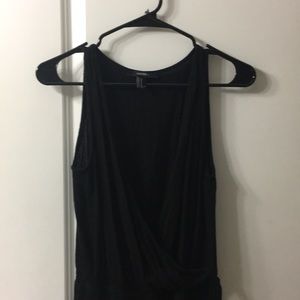 Forever 21 black boho romper
